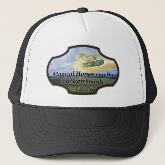 魔法の馬 キャップ (正面)