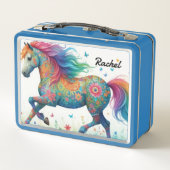 魔法の馬 メタルランチボックス (裏面)