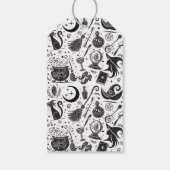 魔法の魔女お洒落ウィッカ信者異教のパーティー ギフトタグ (裏面)