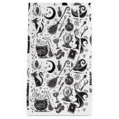 魔法の魔女お洒落ウィッカ信者異教のパーティー スモールペーパーバッグ (正面)