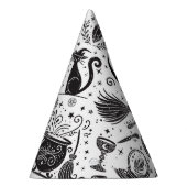 魔法の魔女お洒落ウィッカ信者異教のパーティー パーティーハット (右)