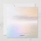 魔法の魔法の魔法のクリスマスパーティーオープンハウス 招待状 (裏面)