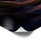 魔法の魔法の魔法の森ファンタジーアンティークドア ポスター (コーナー)