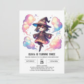 魔法の魔法の魔法の魔法使い誕生日 招待状 (スタンド正面)