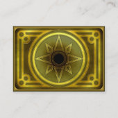 魔法の魔法ファンタジーゲームカード 名刺 (裏面)