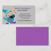 魔法の魔法使いの名刺 名刺 (正面/裏面)