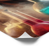 魔法の魔法使いドラゴンファンタジーアートポスター ポスター (コーナー)