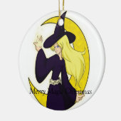 魔法の魔法使い、メリーな魔法のクリスマス セラミックオーナメント (左)