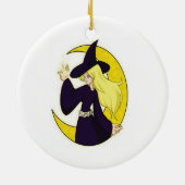 魔法の魔法使い、メリーな魔法のクリスマス セラミックオーナメント (裏面)