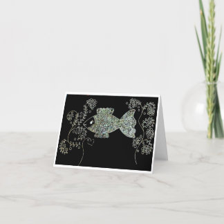 魔法の魚 サンキューカード