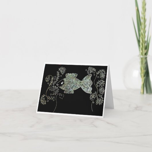 魔法の魚 サンキューカード (正面)