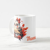 魔法の鳥：色の歌。 コーヒーマグカップ (正面左)