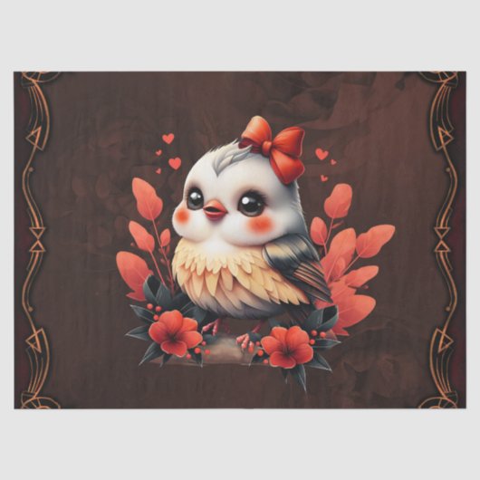 魔法の鳥:色の歌。 薄葉紙 (正面)