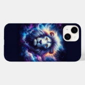 魔法の鹿、星空の瞳、アートギャラリー S Case-Mate iPhoneケース (裏面 (横))