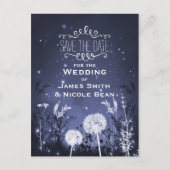 魔法の黄昏空 星と葉の保存日 案内ポストカード (正面)