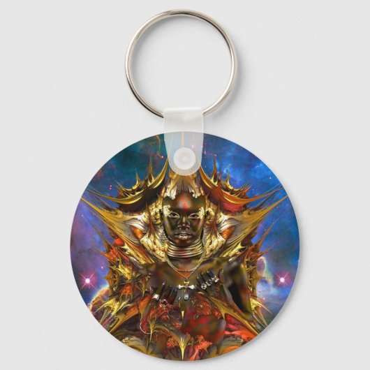 魔法の黄金の星 キーホルダー (正面)