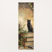 魔法の黒猫の図書館 ヨガマット (正面)