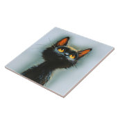 魔法の黒猫 タイル (側面)