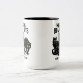 魔法の黒猫 ツートーンマグカップ (中央)