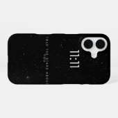 魔法の11:11 エンジェルナンバー iPhone 16ケース (裏面横)