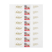 魔法の|の休日のラップアラウンドのラベルで信じて下さい ラップアラウンドラベル (シート)