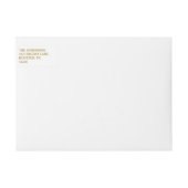 魔法の|の休日のラップアラウンドのラベルで信じて下さい ラップアラウンドラベル (正面)