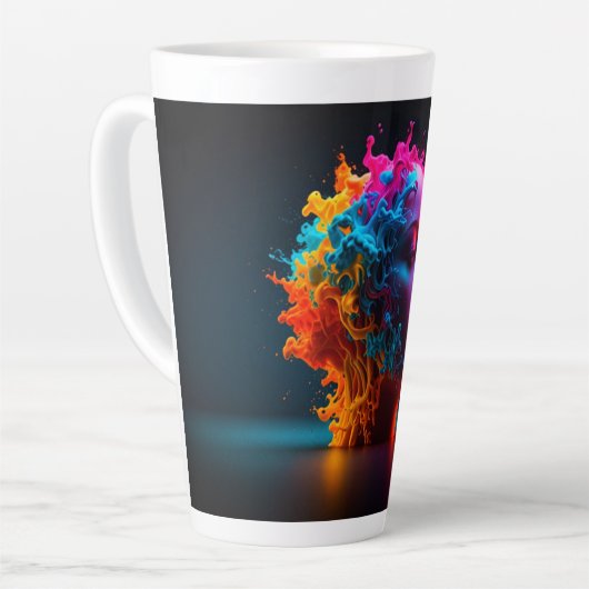 魔法の カフェラテマグ (左アングル)