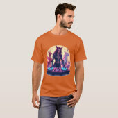 魔法のDJ: 神話のグルーヴデザイン Tシャツ (正面フル)
