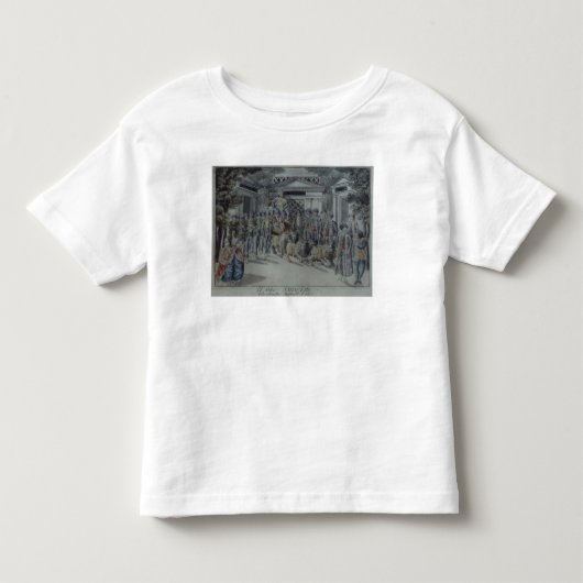 「魔法のFluteからの場面 トドラーTシャツ (正面)