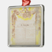 「魔法のFluteのための演劇手形 メタルオーナメント (左)