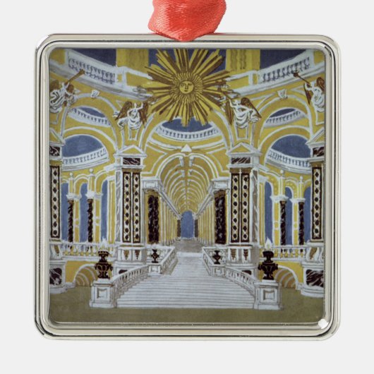 「魔法のFluteのための舞台装置 メタルオーナメント (正面)