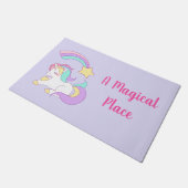 魔法のPLace眠るユニコーン&射撃、 発砲スター ドアマット (アングル)