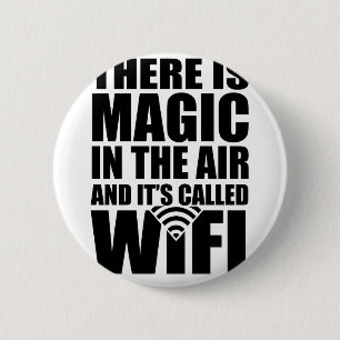 魔法のwifi 缶バッジ