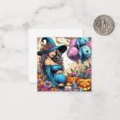 魔法のWiTchyの雰囲気 | ベビー | 妊娠 | ママ ノートカード (正面/裏面インサイチュ)