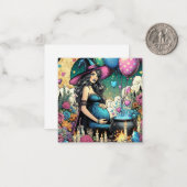 魔法のWItchyベビー醸造 | ベビー | 妊娠 | M ノートカード (正面/裏面インサイチュ)