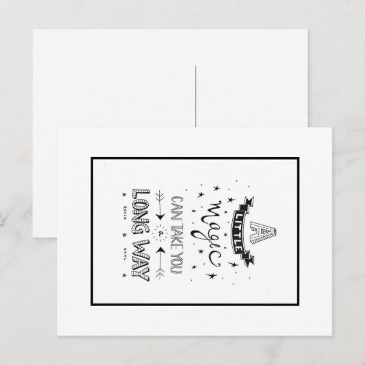 魔法はがき ポストカード (正面/裏面)