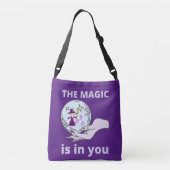 魔法はギフト感動的アイディア クロスボディバッグ (裏面)