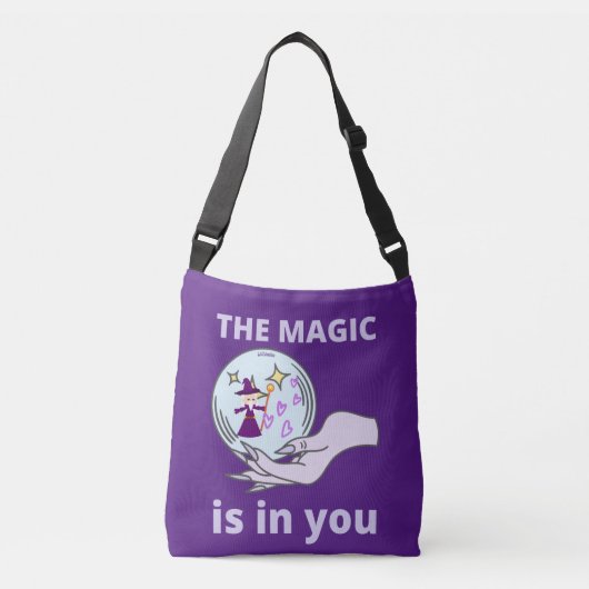 魔法はギフト感動的アイディア クロスボディバッグ (正面)