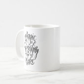 魔法はマグだ コーヒーマグカップ (正面左)