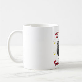 魔法は包まれる – クリスマスのバイリンガルデザイン コーヒーマグカップ