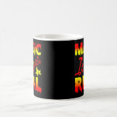 魔法は実在ハロウィーンカボチャ魔女の杖 コーヒーマグカップ (中央)