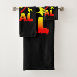 魔法は実在ハロウィーンカボチャ魔女の杖 バスタオルセット