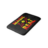 魔法は実在ハロウィーンカボチャ魔女の杖 バスマット (アングル)