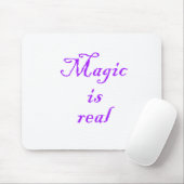 魔法は実在口に入る マウスパッド (マウス)