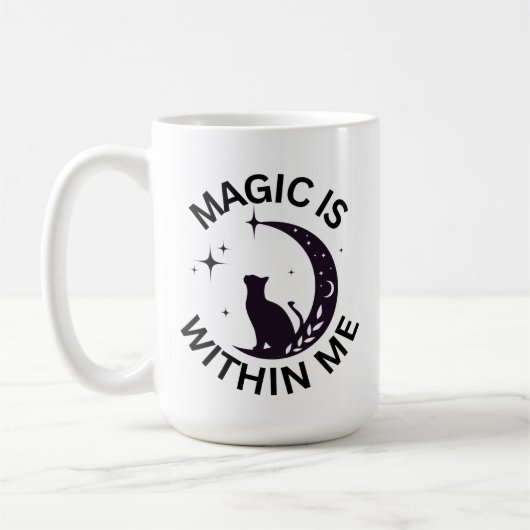 魔法は私の中に コーヒーマグカップ (左)