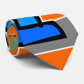 魔法は青いロボットタイをクレヨンで彩色します ネクタイ (ロール)