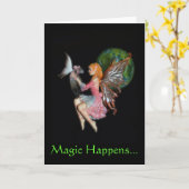 魔法は…起こります カード (黄色い花)