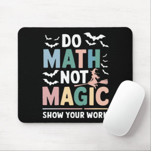 魔法より数学 計算過程を見せて 数学教師 マウスパッド
