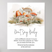 魔法をかけられたキノコの森はベビー ポスター (正面)