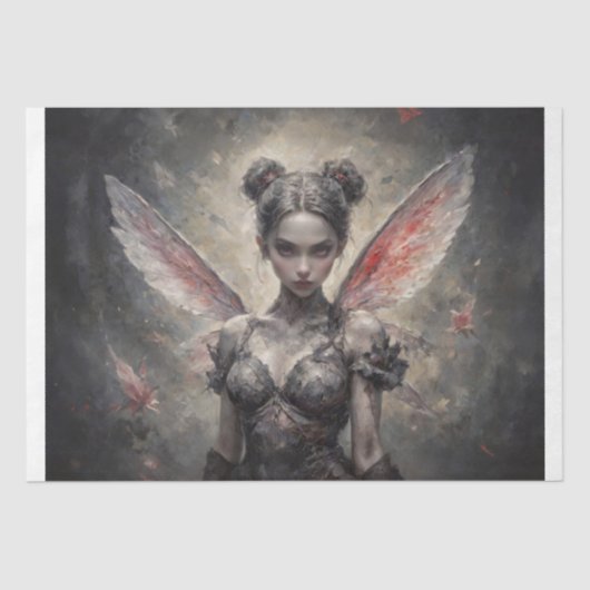 魔法をかけられたダークフェアリーの切り離し 薄葉紙 (正面)
